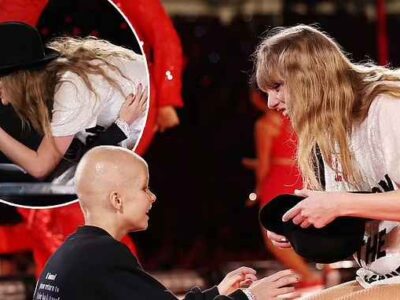 Taylor Swift grants a young girl with terminal cancer a special wish at Sydney concert: ‘The sweetest thing!’ This is the most precious thing in the world..